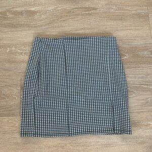 Forever 21 Black and White Checkered Pencil Skirt Size M